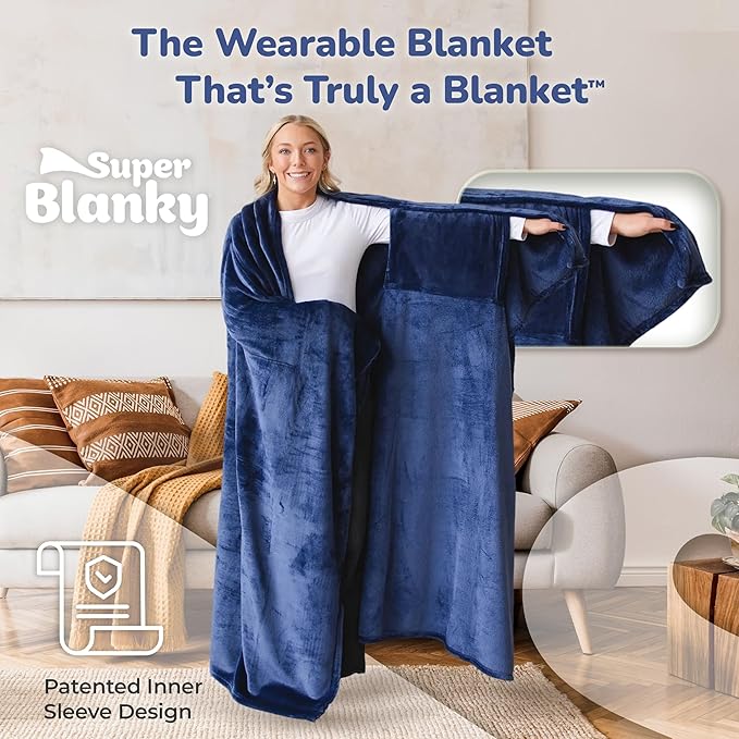 Wearable Blankets for Women, Adult Wearable Blanket Men, Mother's Day Gifts for Her, Wife Birthday Gift Ideas