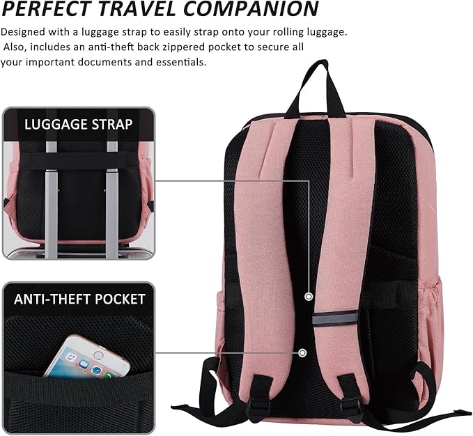 MAXTOP Deep Storage Laptop Backpack Business Anti-theft Backpacks[Water Resistant] College Computer Bookbag Fits 16 Inch Laptop