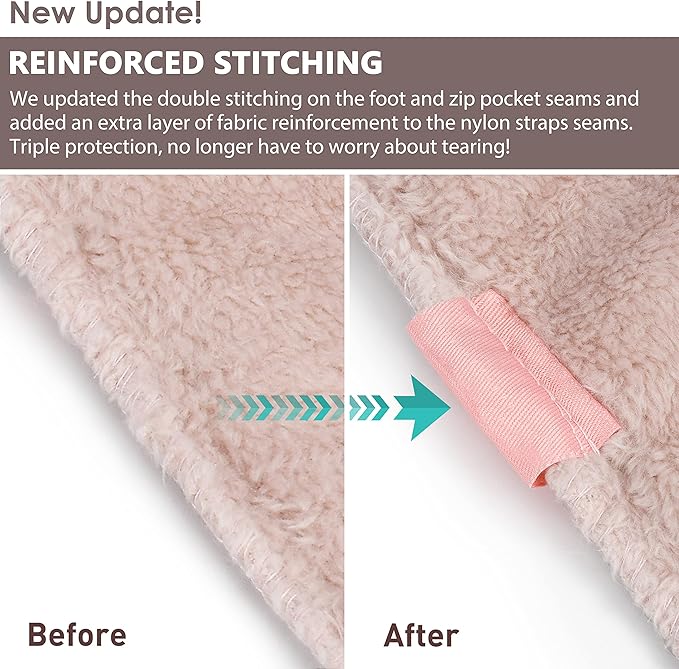 Tirrinia Travel Blanket Pillow - Wearable Airplane Blanket with Feet Pockets for Long Flights, Airplane Accessories Blanket Robe for Women and Men, Gift for Her