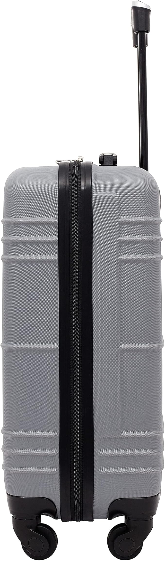 Travelers Club 22" Richmond Spinner Carry-On Luggage, Charcoal