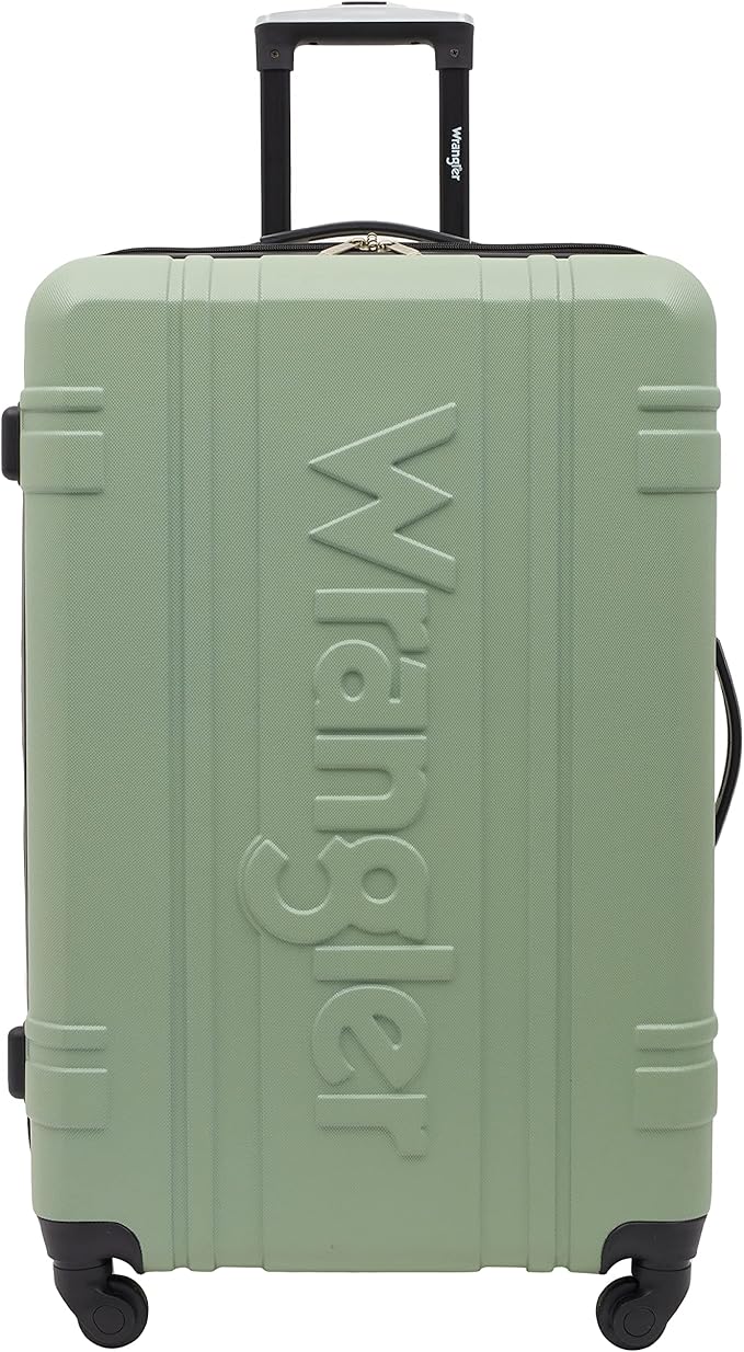 Wrangler Venture Luggage and Travel Set, Laurel, 7-Piece Set