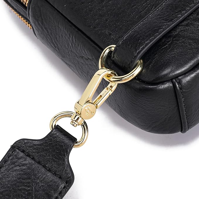 INICAT RFID Blocking Sling Bag, Anti Theft Crossbody Bag for Women, Travel Fanny Pack Style Purse, Vegan Leather