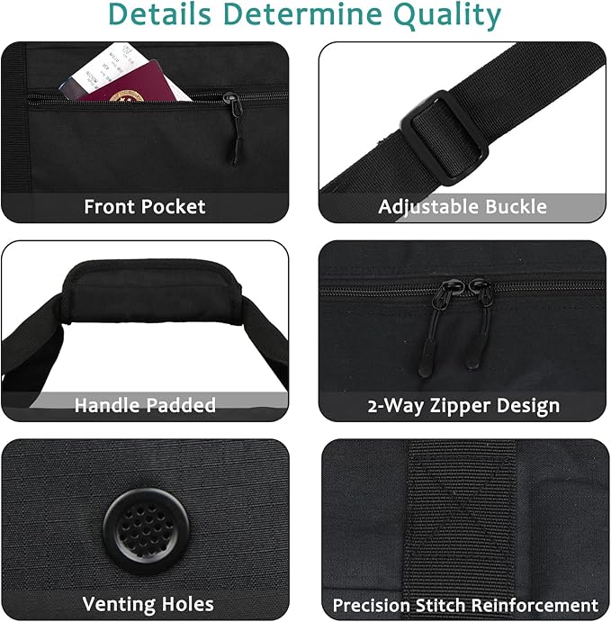 Foldable Travel Duffle Bag for Men Women, Waterproof with Shoe Compartment, 80L 120L Large Collapsible Luggage Bag, Lightweight Packable Duffel for Travel Sports Gym Airline Carry On Checked Bag