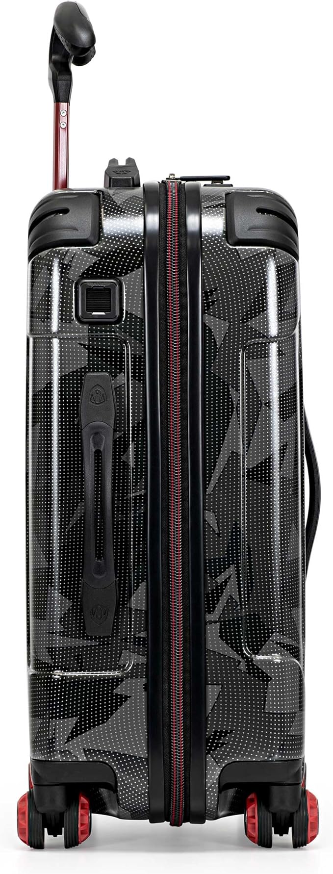 Traveler's Choice Maxporter II Polycarbonate Hardside Trunk with Spinner Wheels, Gray Camo, 22-Inch Carry-on Luggage