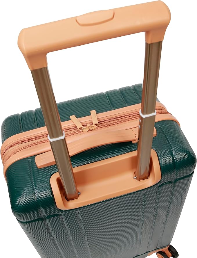 Dockers Hooper Hardside Expandable 8-Wheel Spinner Travel Carry On Luggage, 20-Inch, Ponderosa Pine