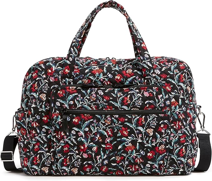 Vera Bradley womens Cotton Weekender Travel Bag