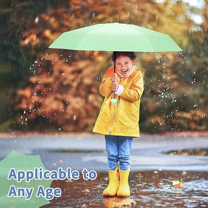 Yoobure Travel Umbrella Portable Compact Umbrellas, Pocket Mini for Purse, Umbrellas for UV Sun & Rain Small for Backpack, Umbrella with Case Folding for Kids Women