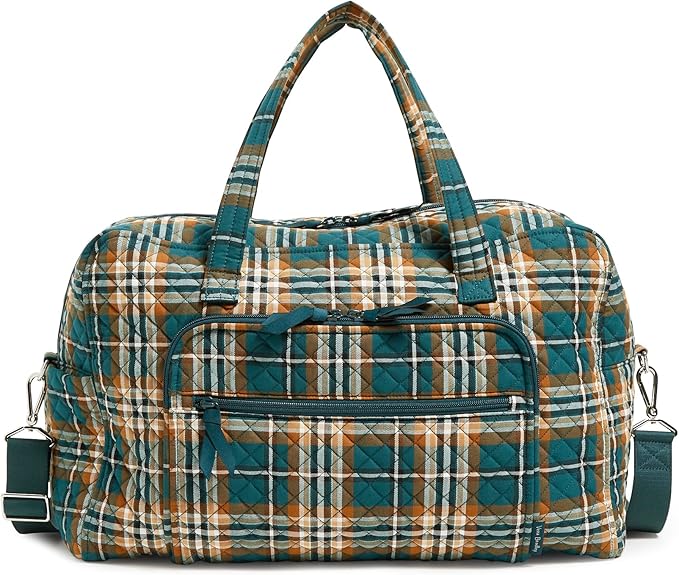 Vera Bradley womens Cotton Weekender Travel Bag