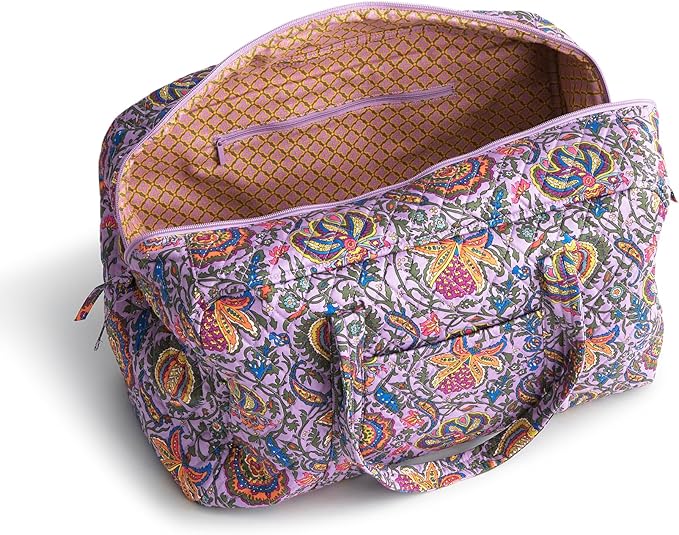 Vera Bradley Women's Cotton Large Miramar Weekender