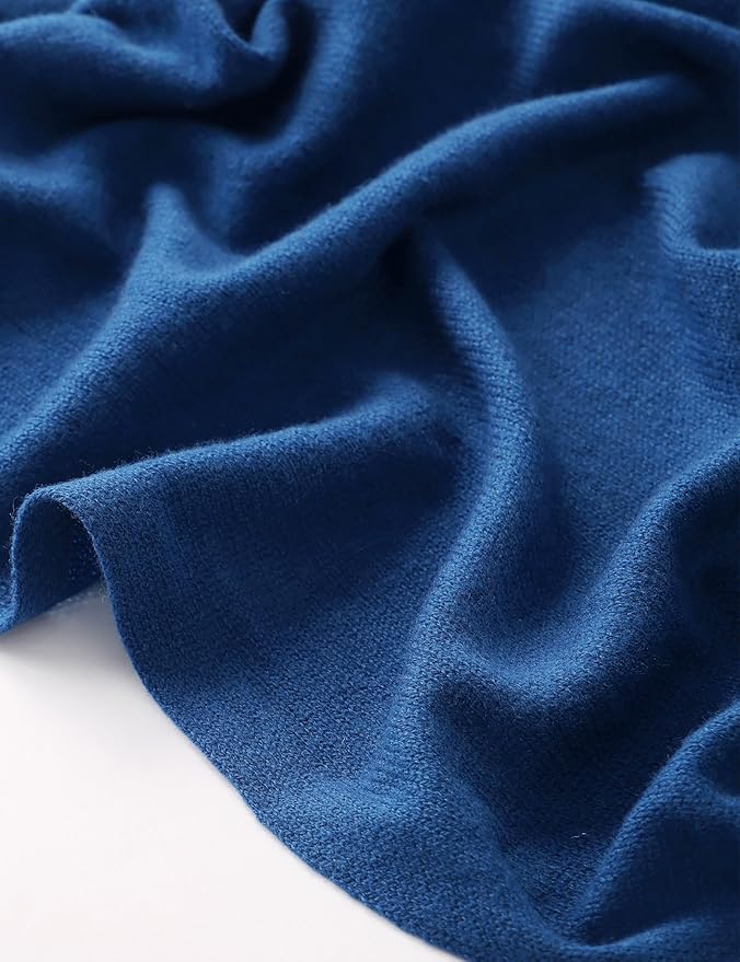 Soft Cashmere Blend Wrap Chic Scarf Stole for Women Wayfarer Travel Extra Large 87"x28"