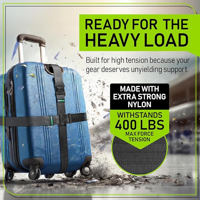 Untethered 4-Pack Luggage Tag Set | Durable Luggage Tags for Suitcases & Travel Bags | Bag Tag & Name ID Identifiers | Suitcase Tags for Easy Luggage Identification