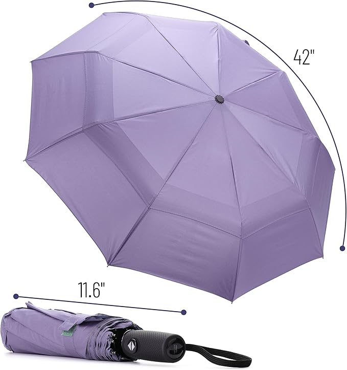 Mr. Pen- Windproof Travel Umbrella, Automatic Umbrellas for Rain, Compact