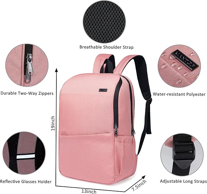MAXTOP Deep Storage Laptop Backpack Business Anti-theft Backpacks[Water Resistant] College School Computer Bookbag Fits 17 Inch Laptop