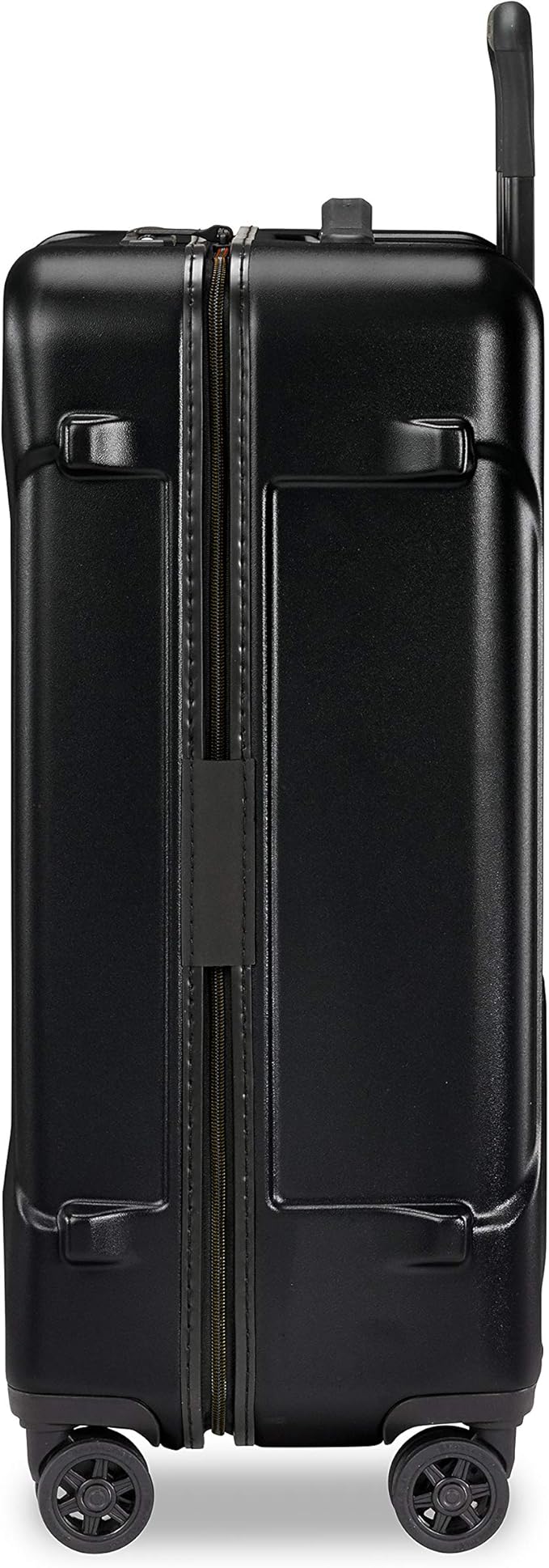 Briggs & Riley 30" Large Spinner - Checked Luggage for Travel, Suitcases with Wheels, Hardside Rolling Bag for Men & Women, Self-Repairing Zipper - Torq Collection, Stealth Black
