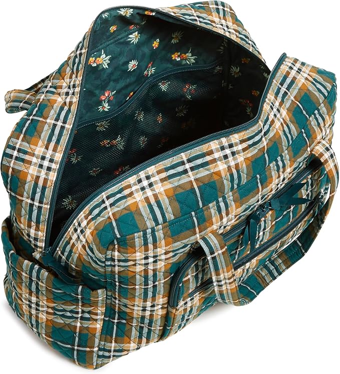 Vera Bradley womens Cotton Weekender Travel Bag