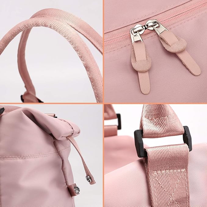 forestfish Duffle Tote Bag Weekender Bags For Women Travel With Trolley Sleeve | Travel, with Trolley Sleeve