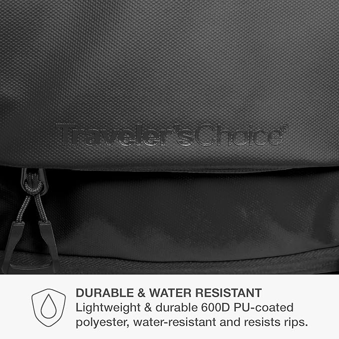 Traveler's Choice Softside Upright Wheeled Duffel Bag
