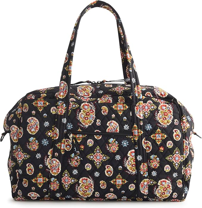 Vera Bradley Women's Miramar Weekender Travel Bag - Premium Cotton