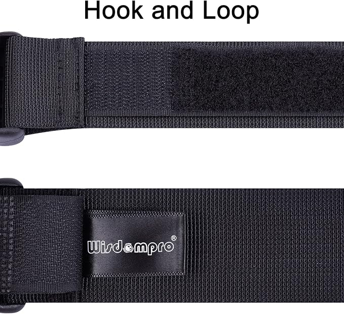 Wisdompro 2 Pcs Add a Bag Luggage Strap, Heavy Duty Adjustable Suitcase Belt Travel Attachment Travel Accessories for Connecting Your Luggage Together - Black (T-Type and Normal)