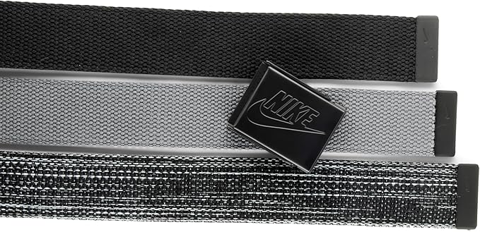 Nike Men's 3 Pack Web Belt