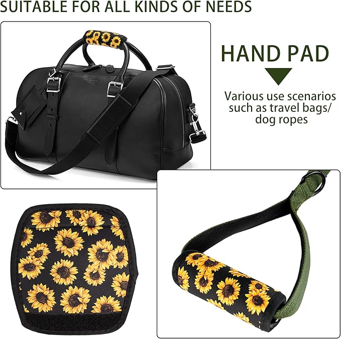 3 Pcs a Set, Comfort Neoprene Handle Wraps/Grip/Identifier for Travel Bag Luggage Suitcase Baby Carriage