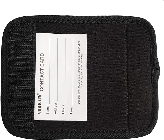 5 Pack Neoprene Luggage Handle Wraps for Suitcase Travel Luggage Tags/Identifiers/Marker/Grips