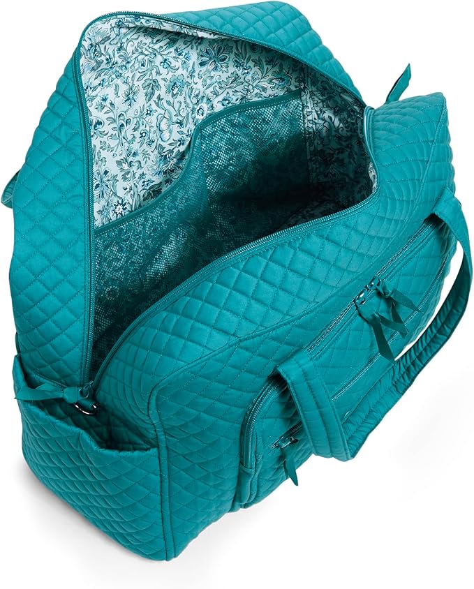 Vera Bradley womens Cotton Weekender Travel Bag