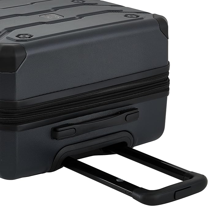 Wrangler ATG Trailway Expandable Hardside Luggage, Jet Black, 22" Carry-On