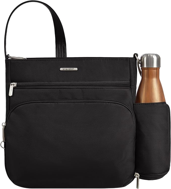Travelon Anti-Theft Classic North/South Crossbody Bag