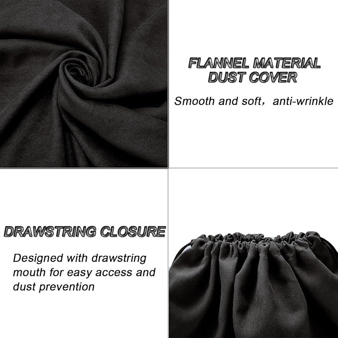 LAKE OF FIRE Dustproof Storage Bags with Drawstring Closure, 2-Piece Set – Multi-Purpose Protective Pouches for Handbags, Purses, Shoes, and Boots
