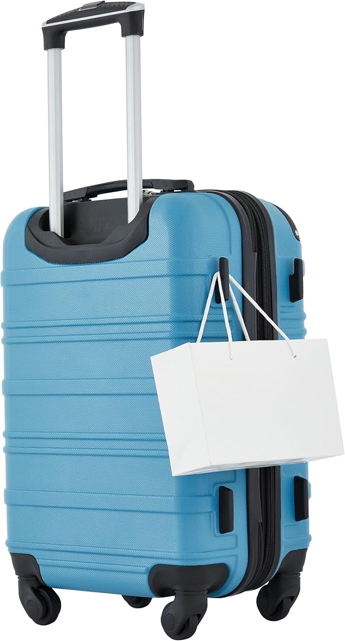 Travelers Club Phoenix Luggage, Blue Moon, 22-Inch Carry-On