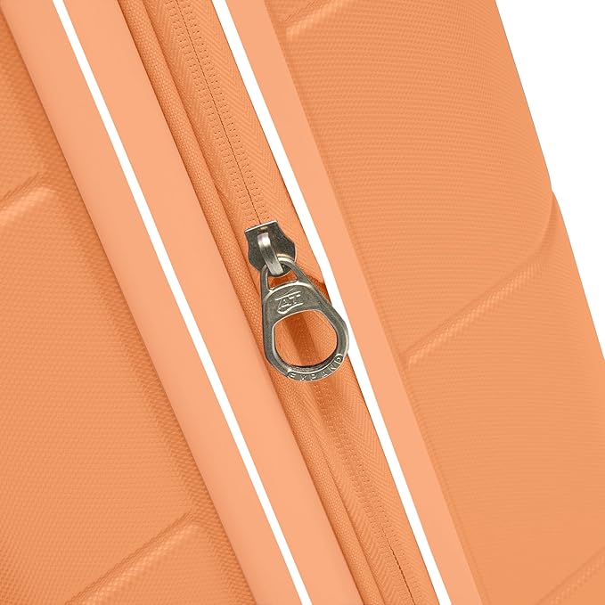 American Tourister Stratum 2.0 Expandable Hardside Luggage with Spinner Wheels, 2-Piece Set 20/28, Papaya