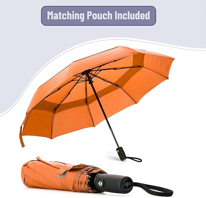 Mr. Pen- Windproof Travel Umbrella, Automatic Umbrellas for Rain, Compact
