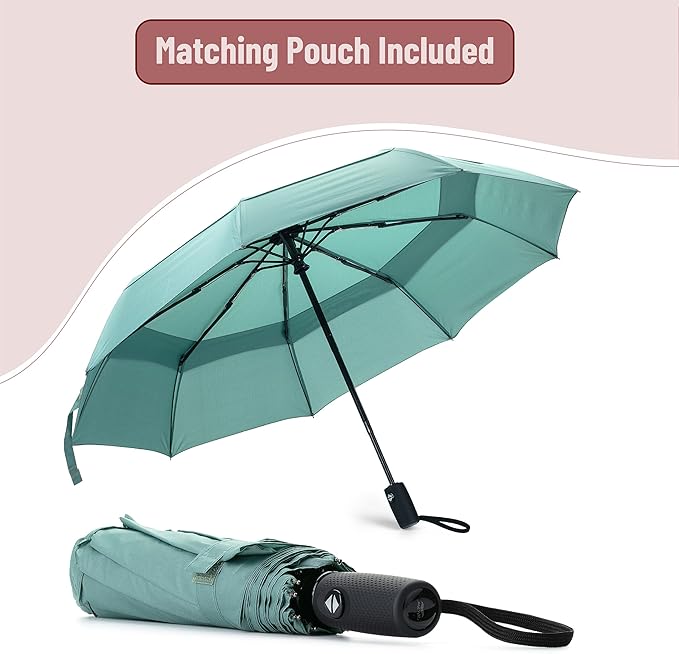 Mr. Pen- Windproof Travel Umbrella, Automatic Umbrellas for Rain, Compact