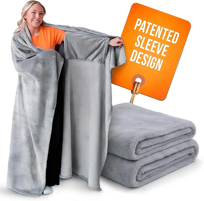 Wearable Blankets for Women, Adult Wearable Blanket Men, Mother's Day Gifts for Her, Wife Birthday Gift Ideas