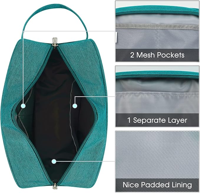 Narwey Travel Toiletry Bag for Women Traveling Dopp Kit Men Travel Bag for Toiletries Cosmetic Bag Makeup Bag Medicine Bag for Traveling