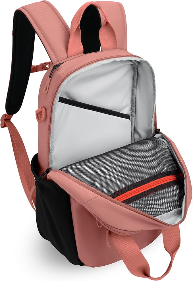 Sherpani Camden, Convertible Backpack, 3 in 1 Tote Bag, 18L Travel Backpack, Crossbody Bag, Cross Body Purse, Travel Gifts, RFID Protection, Fits 13” Laptop (Desert)