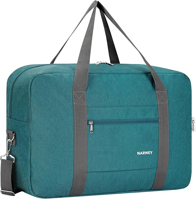 For Spirit Airlines Personal Item Bag 18x14x8 Foldable Travel Duffel Bag Tote Carry on Luggage Duffle Overnight for Women and Men