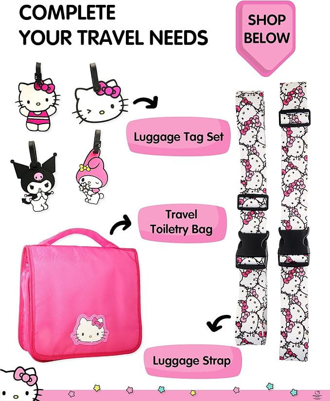 Hello Kitty Passport Holder for Travel Official License, Cute Passport Cover, Sanrio Gifts