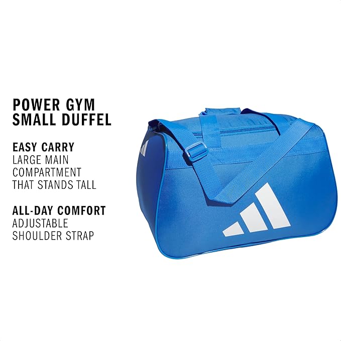 adidas Unisex Diablo Small Duffel, Sports Duffle Gym Bags for Men or Women, One Size