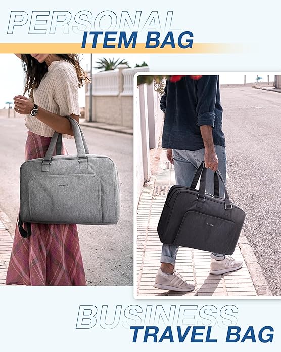 BAGSMART Weekender Bags for Women, Travel Duffle Overnight Bag Personal Item Bag with Shoe Bag for Travel Essentials