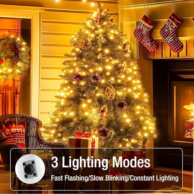 30 Pack Fairy Lights Battery Operated - 7ft 20 Led Twinkle Lights 3 Modes, Bulk Mini String Lights Waterproof for Mason Jars Vases DIY Party Wedding Decoration Christmas -Warm White