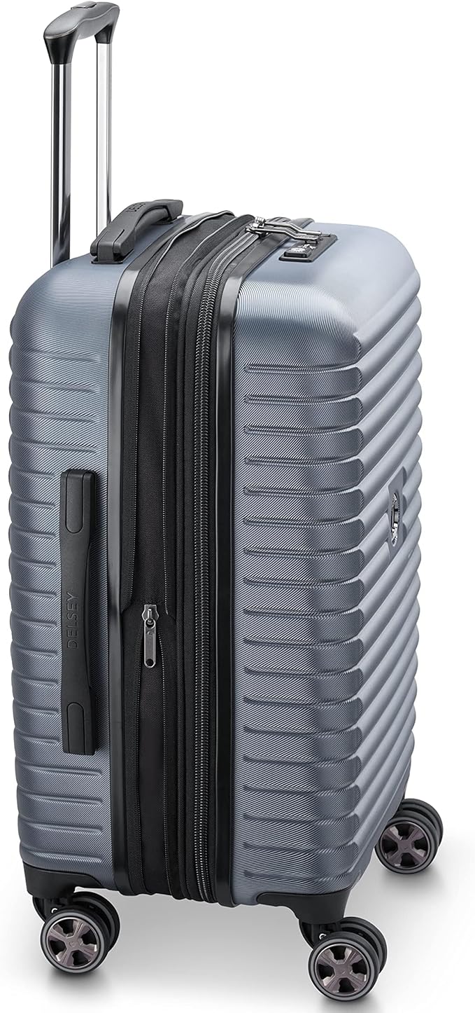 DELSEY PARIS Cruise 3.0 Hardside Expandable Luggage with Spinner Wheels, Graphite, 2 Piece Set (20/28)
