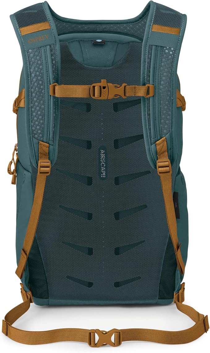Osprey Daylite Plus Commuter Backpack - Everyday Pack with Laptop Sleeve, Bottle Pockets, and Extra Storage, Torrent Blue