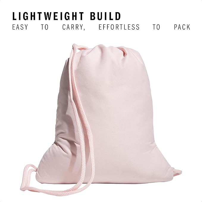 adidas Alliance Sackpack – Drawstring Backpack for Sports, Small Gym Bag