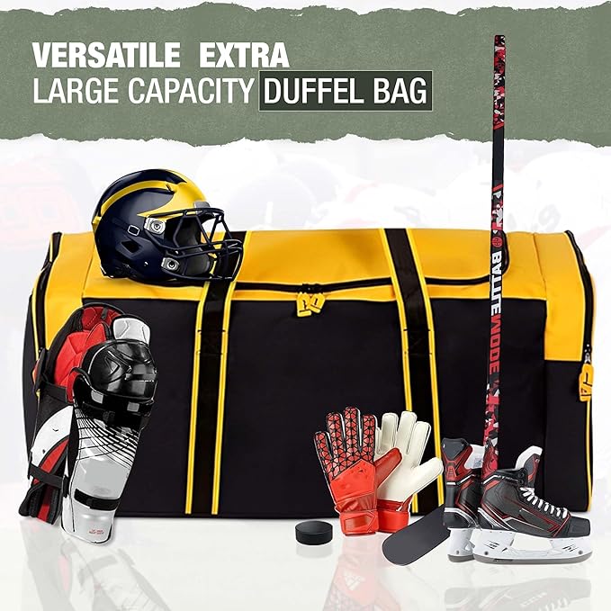 Jetstream Heavy Duty Multi Pocket Durable Sports Gym Equipment Travel Duffel Bag