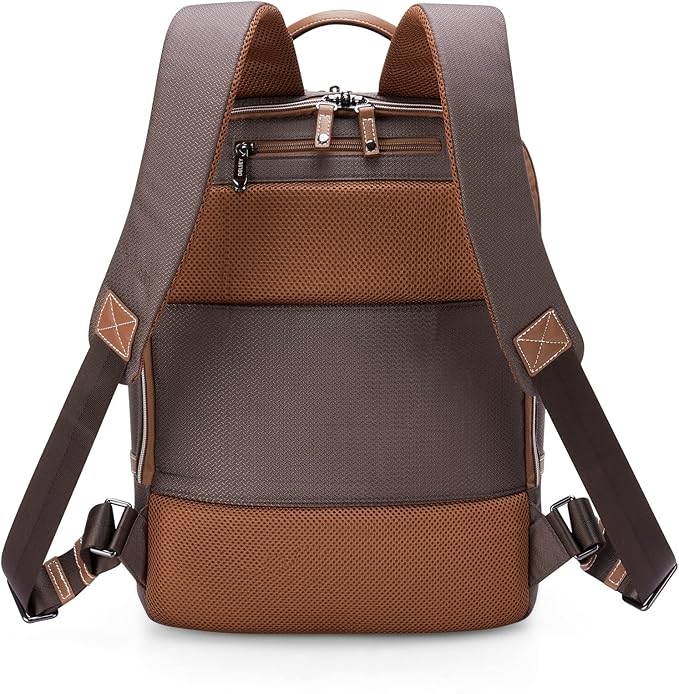 DELSEY PARIS Chatelet Air 2.0 Hardside Luggage with Spinner Wheels, Chocolate Brown, 2 Piece Set, (20/Backpack)