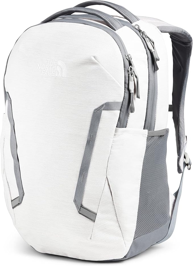 The North Face Women's Vault Everyday Laptop Backpack, TNF White Metallic Melange/Mid Grey, One Size