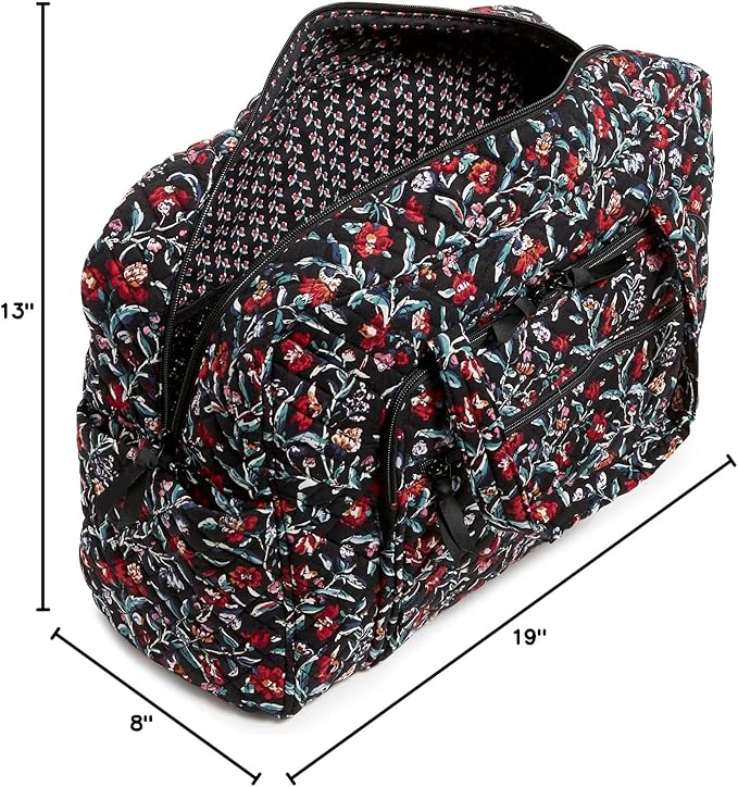 Vera Bradley womens Cotton Weekender Travel Bag