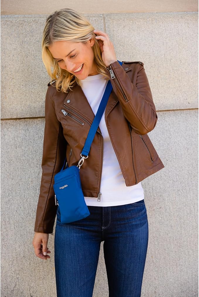 Baggallini Women's Securtex Anti-theft Activity Crossbody Bag